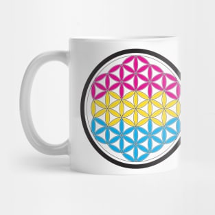 pansexual flower of life Mug